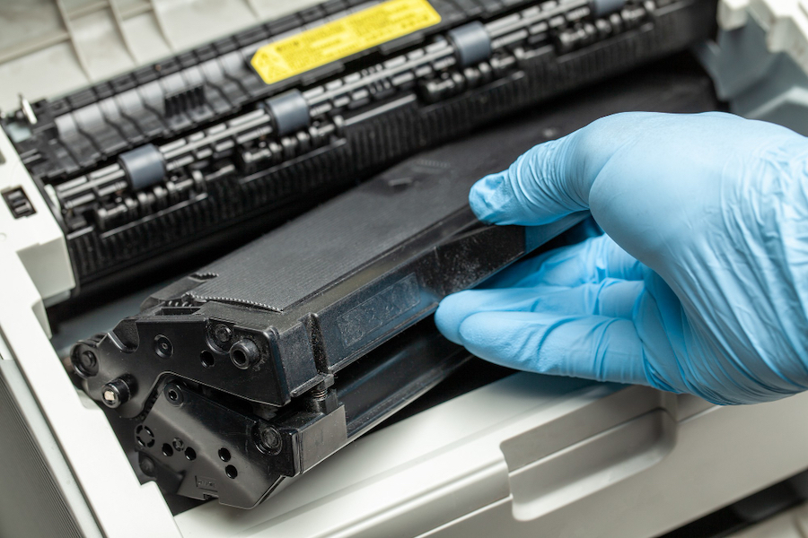 Smaltire toner esauriti a Roma